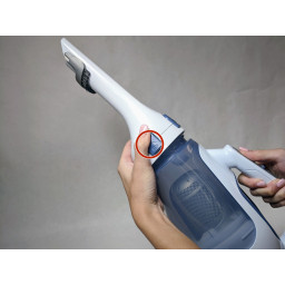 Замена фильтра Black and Decker Dustbuster CHV1510